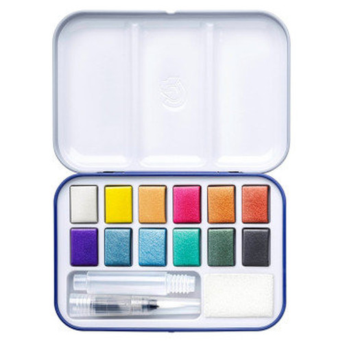 ESTUCHE METALICO ACUARELAS 12 COLORES METALIZADOS STAEDTLER 888M M12-C (Espera 4 dias)-SX2 ESTUCHE METALICO ACUARELAS 12 COLORES METALIZADOS STAEDTLER 888M M12-C (Espera 4 dias)